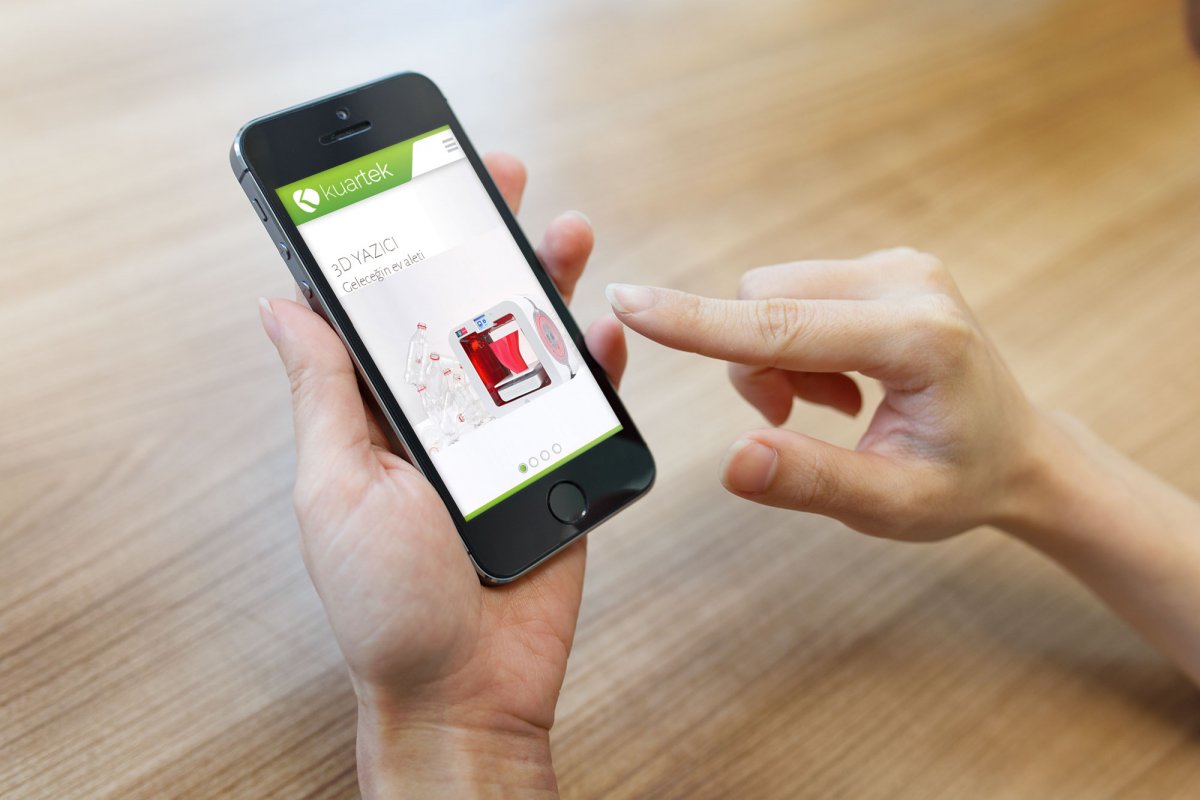 Kuartek proje tasarım web site arayüzü ve yazılımı | Vedat ŞEKER