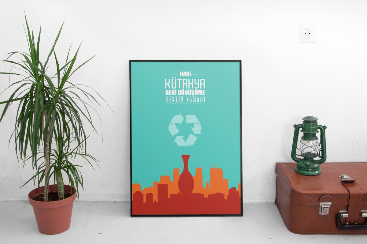 Kütahya Çevre Afişleri Yeşil Başkent | Vedat ŞEKER